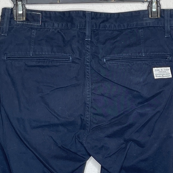 Rag & Bone Standard Issue Pants Navy - Picture 4 of 10